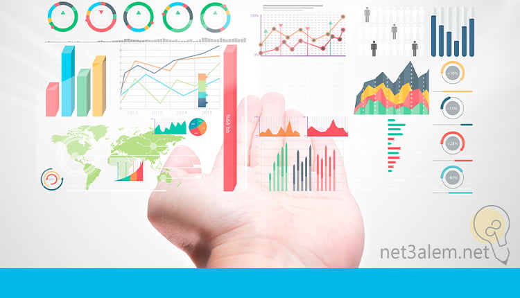 ماهو انفوجرافيك؛ التعرف على أهم 5 أنواع للرسوم البيانية 2 مواقع إنشاء انفوجرافيكInfographic-design-software صورة بها يد تحمل مجموعة من الرسوم البيانية