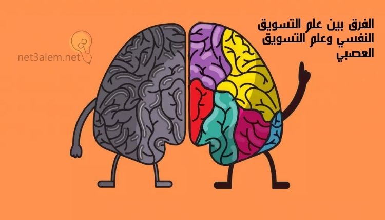 علم النفس التسويقي؛ أهم 8 خطوات لكيفية دمجه في استراتيجية التسويق 3 الاختلاف بين علم التسويق النفسي وعلم التسويق العصبي: صور مخ مقسوم إلى نصفين لهما أيدي وأرجل