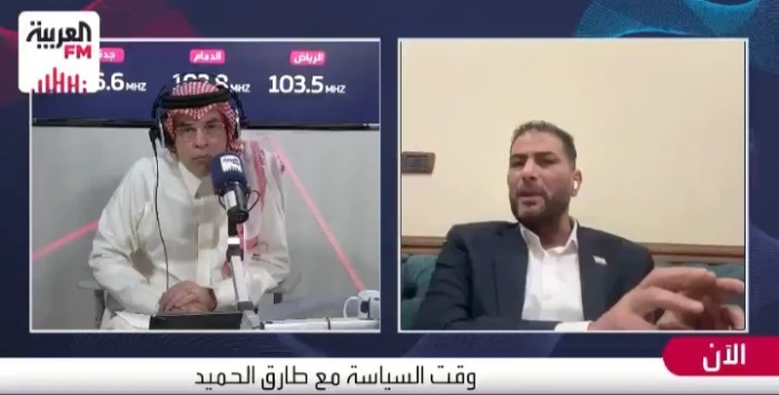 بالفيديو.. الرائد ماهر النعيمي يوجه رسالة للشعب السعودي والمواطنين العرب.. ويكشف تفاصيل المخطط الإيراني لتخريب سوريا 3 بالفيديو.. الرائد ماهر النعيمي يوجه رسالة للشعب السعودي والمواطنين العرب.. ويكشف تفاصيل المخطط الإيراني لتخريب سوريا