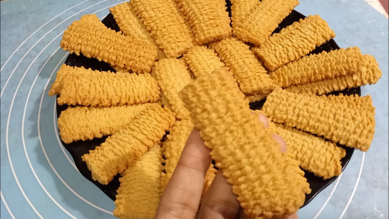 بسكويت النشادر الفلاحي في الخلاط على أصوله مقرمش ودايب أحلى من الجاهز