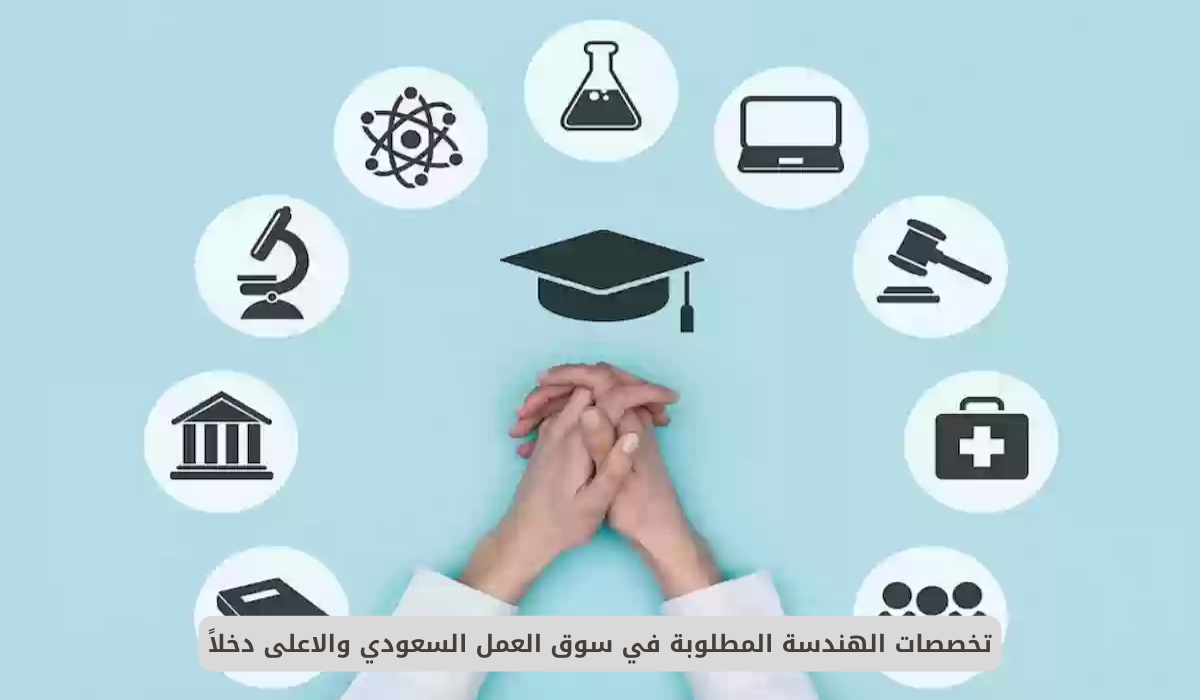 تخصصات الهندسة المطلوبة في سوق العمل السعودي والاعلى دخلاً 2025 4 تخصصات الهندسة المطلوبة