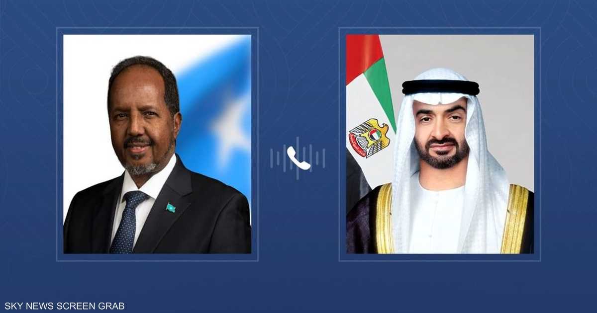 رئيس دولة الإمارات يجري اتصالا هاتفيا مع الرئيس الصومالي 3 رئيس دولة الإمارات يجري اتصالا هاتفيا مع الرئيس الصومالي