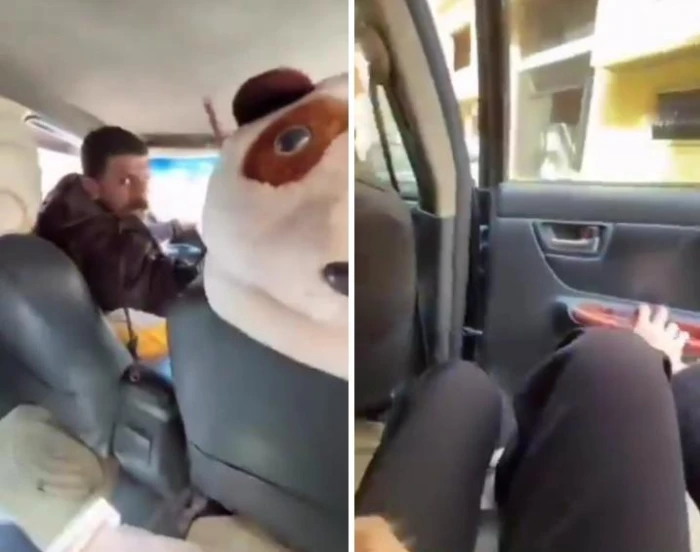 سائق مصري يفاجئ سائحة روسية بتصرف غير متوقع بعد اختلافهما على الأجرة . صحيفة المرصد 4 سائق مصري يفاجئ سائحة روسية بتصرف غير متوقع بعد اختلافهما على الأجرة . صحيفة المرصد