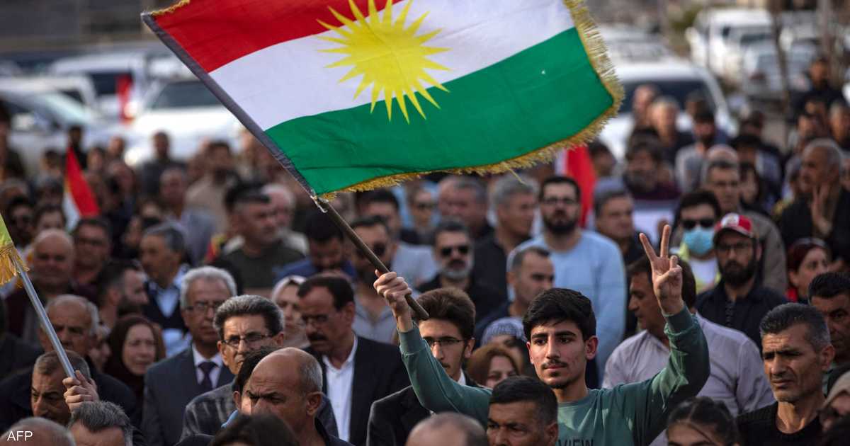سوريا.. تظاهرة للأكراد احتجاجا على الإعلان الدستوري 2 سوريا.. تظاهرة للأكراد احتجاجا على الإعلان الدستوري