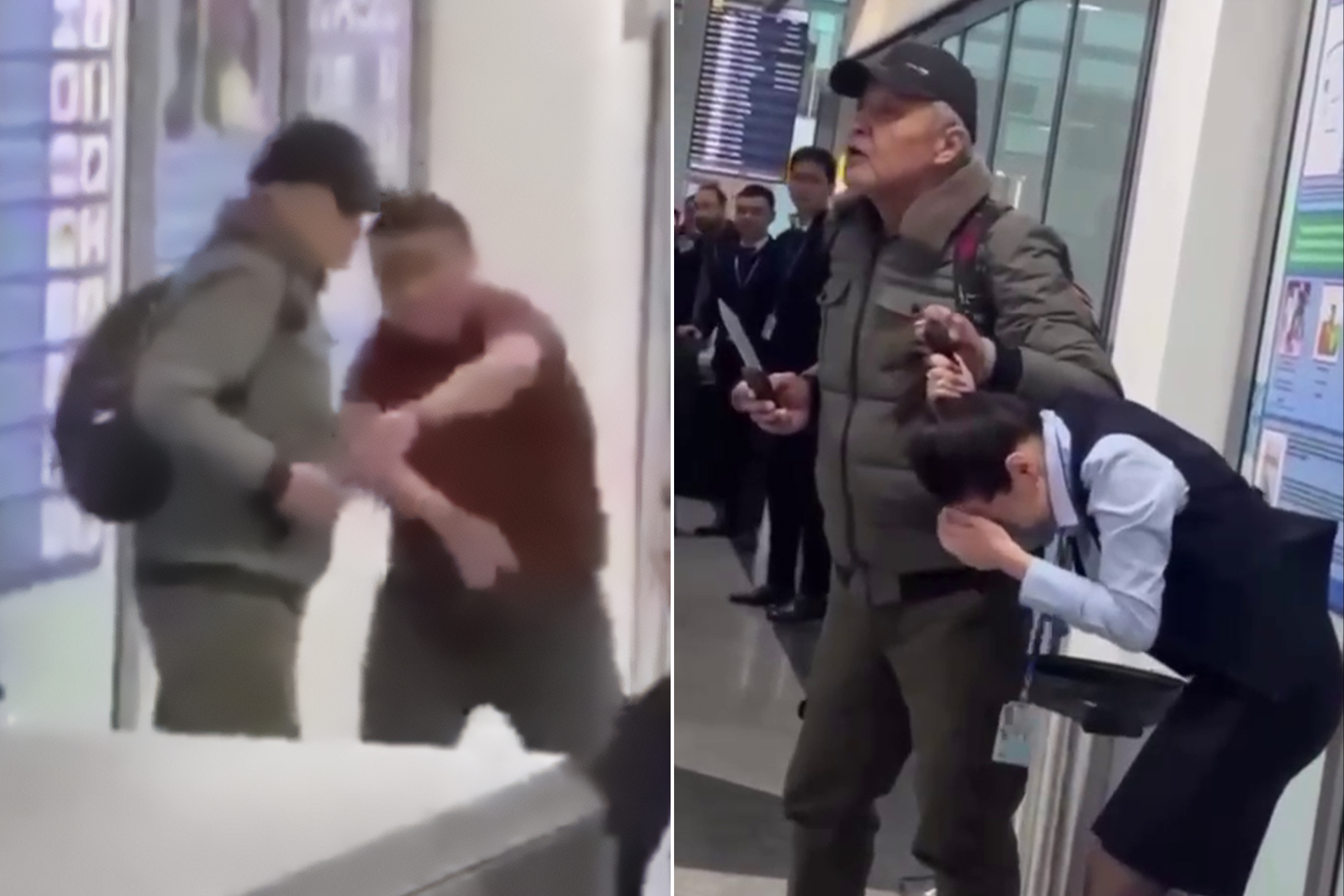 شاهد.. ملاكم ينقذ رهينة من رجل مسلح ويجنب مطارا بكازاخستان كارثة | رياضة