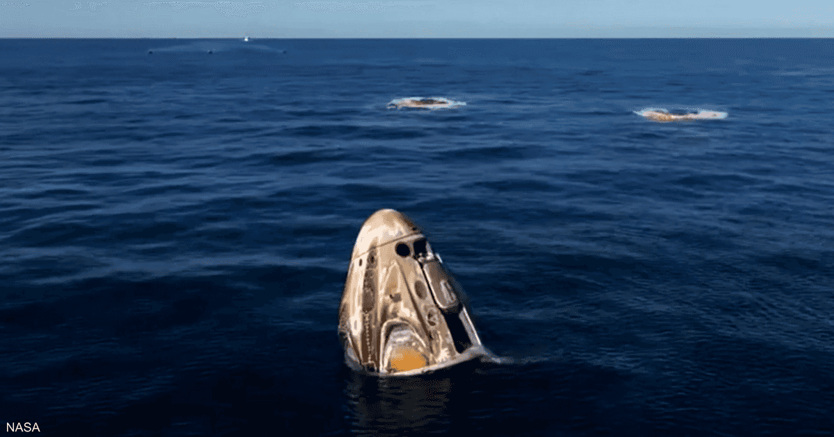 فيديو.. عودة رائدي فضاء إلى الأرض بعد قضائهما 9 أشهر بالفضاء 2 فيديو.. عودة رائدي فضاء إلى الأرض بعد قضائهما 9 أشهر بالفضاء