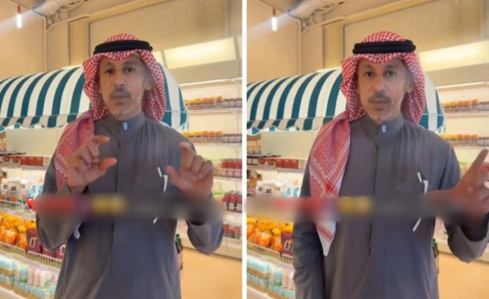 كأنه يأكل بطاقة مدى البلاستيكية.. شاهد.. مواطن يكشف عن خطورة تناول مياه الشرب من العبوات البلاستيكية