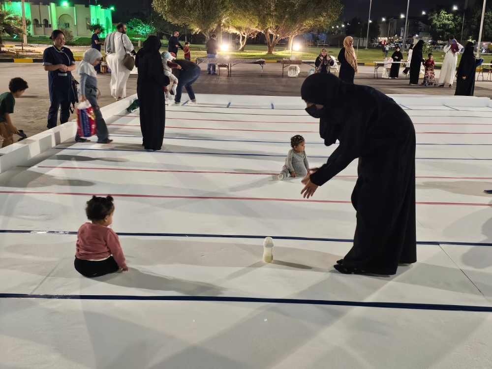 لمحاربة السمنة مبكرًا.. 25 طفلًا يشاركون في أول سباق حبو 2 لمحاربة السمنة مبكرًا.. 25 طفلًا يشاركون في أول سباق حبو