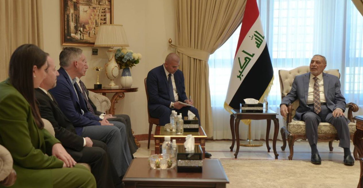 المشهداني يطلب من وفد أمريكي تفعيل "بنود حيوية" باتفاقية الإطار الاستراتيجي 5 المشهداني يطلب من وفد أمريكي تفعيل "بنود حيوية" باتفاقية الإطار الاستراتيجي