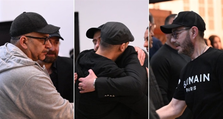 عزاء زوجة نضال الشافعي