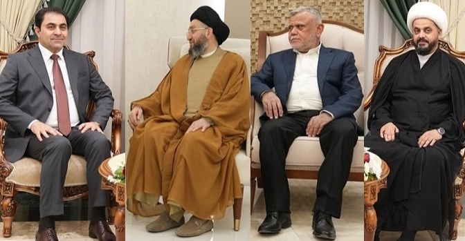 تحديات المرحلة المقبلة تتصدر اجتماعات المندلاوي مع العامري والحكيم والخزعلي