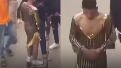 فيديو الشاب ببدلة الرقص