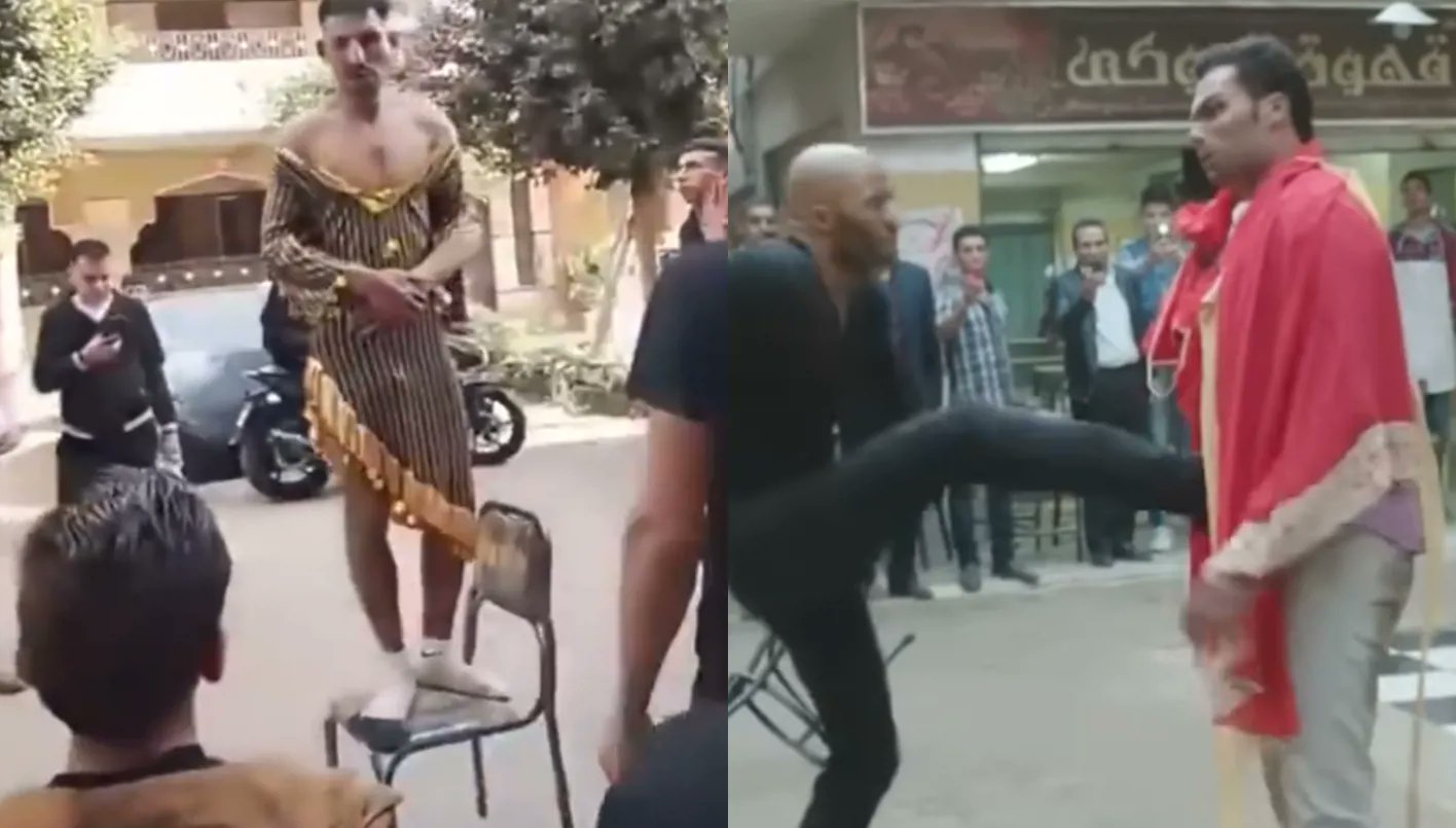 فيديو الشاب ببدلة الرقص في بنها: جريمة إذلال علني تهز المجتمع المصري وتفتح ملف العنف الاجتماعي 2 فيديو الشاب ببدلة الرقص